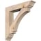 Ekena Millwork Imperial Traditional Smooth Bracket w/ Offset Brace, Douglas Fir, 7 1/2"W x 36"D x 36"H BKT0806X36X36IMP01SDF - alternate 1